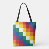 Wiphala Tote Bag (Achterkant)