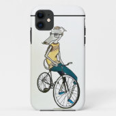 Wippet hipster (fiets) Case-Mate iPhone case (Achterkant)