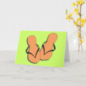 Wipschakelaar Notecard Kaart (Gele Bloem)