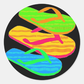 wipschakelaar ronde sticker