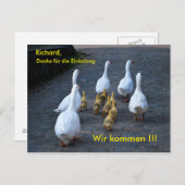 Wir kommen briefkaart (Voorkant / Achterkant)
