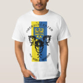 Wir Oberschlesier auf Kohle geboren T-shirt (Voorkant)