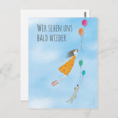 Wir sehen uns bald wieder briefkaart (Voorkant / Achterkant)