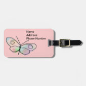 Wire Butterfly Bagagelabel (Voorkant horizontaal)