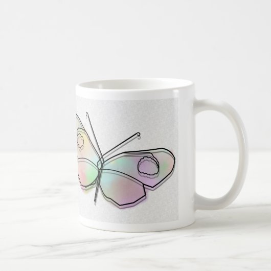 Wire Butterfly Koffiemok (Rechts)