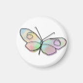 Wire Butterfly Magneet (Voorkant)