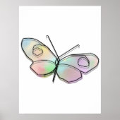 Wire Butterfly Poster (Voorkant)