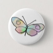 Wire Butterfly Ronde Button 5,7 Cm (Voorkant)