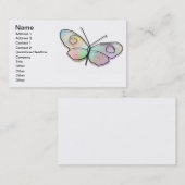 Wire Butterfly Visitekaartje (Voorkant / Achterkant)
