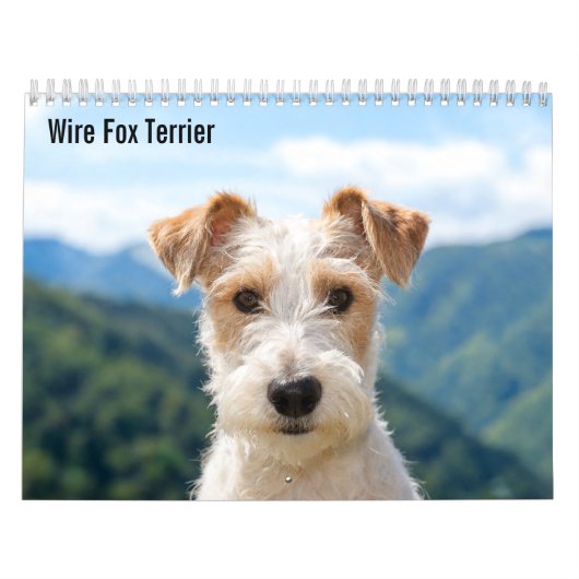 Wire Fox Terrier 2027 Agenda Kalender (Hoes)