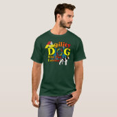 Wire_Fox_Terrier_Agility_ T-shirt (Voorkant volledig)