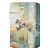 Wire Fox Terrier bad decor Badmat (Voorkant Verticaal)