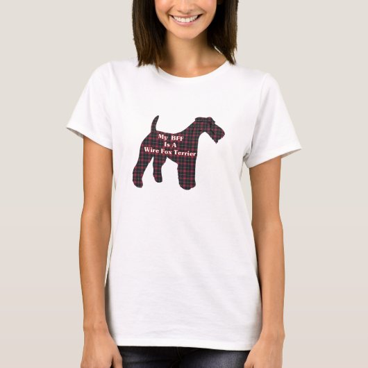 Wire Fox Terrier BFF Apparel T-shirt (Voorkant)