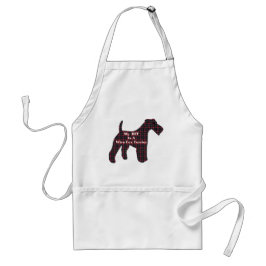 Wire Fox Terrier BFF-cadeaus Standaard Schort