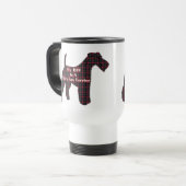 Wire Fox Terrier BFF-cadeautjes Reisbeker (Voorkant links)