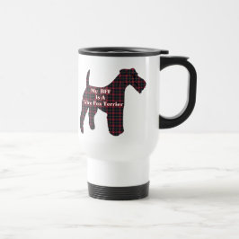 Wire Fox Terrier BFF-cadeautjes Reisbeker