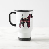 Wire Fox Terrier BFF-cadeautjes Reisbeker (Links)