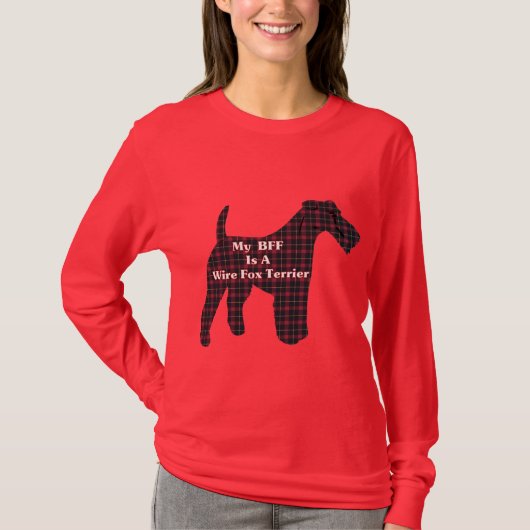Wire Fox Terrier BFF-cadeautjes T-shirt (Voorkant)