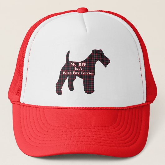 Wire Fox Terrier BFF-cadeautjes Trucker Pet (Voorkant)