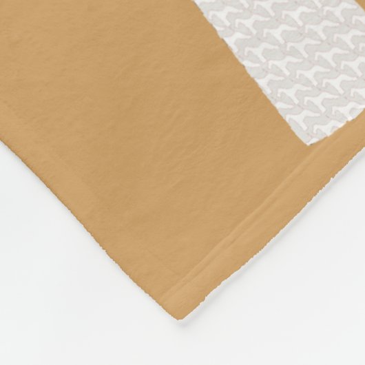 Wire Fox Terrier Blanket Fleece Deken (Hoek)