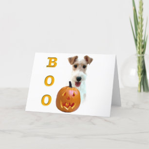 Wire Fox Terrier Boo Kaart