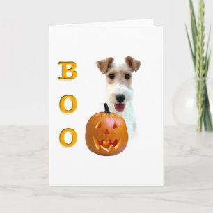 Wire Fox Terrier Boo Kaart