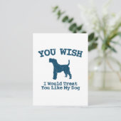 Wire Fox Terrier Briefkaart (Staand voorkant)