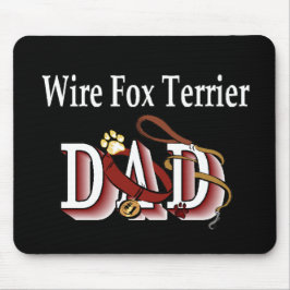 Wire Fox Terrier Dad Gifts Muismat