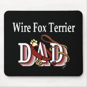 Wire Fox Terrier Dad Gifts Muismat