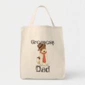 Wire Fox Terrier Dad Tote Bag (Voorkant)