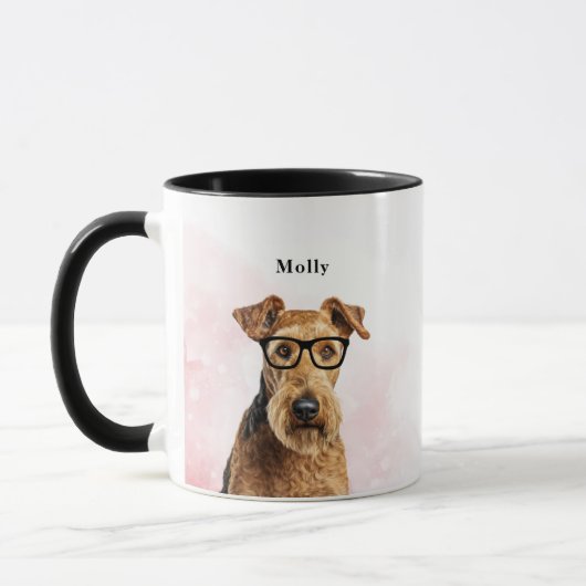 Wire Fox Terrier Dog Mokken (Links)