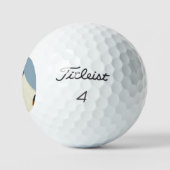 Wire Fox Terrier Golfballen (Logo)