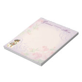 Wire Fox Terrier Heart Mam Notitieblok (Linkerzijde)