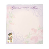 Wire Fox Terrier Heart Mam Notitieblok (Voorkant)