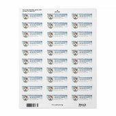 Wire Fox Terrier-hond retouradreslabels Etiket (Full Sheet)