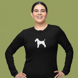 Wire Fox Terrier Hondenras Silhouette T-shirt