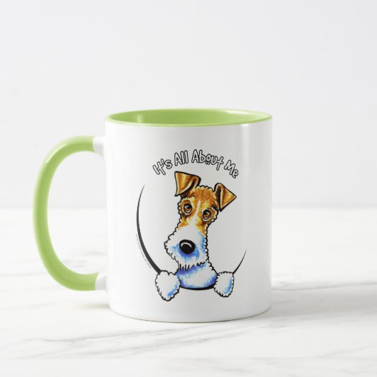 Wire Fox Terrier IAAM Mok (Links)