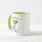 Wire Fox Terrier IAAM Mok (Voorkant links)