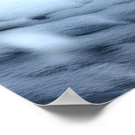 Wire Fox Terrier in de sneeuw | AI Art Poster (Hoek)