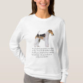 Wire Fox Terrier Keepomwille VROUW T-shirt (Voorkant)