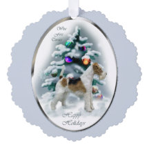 Wire Fox Terrier-kerstcadeautjes