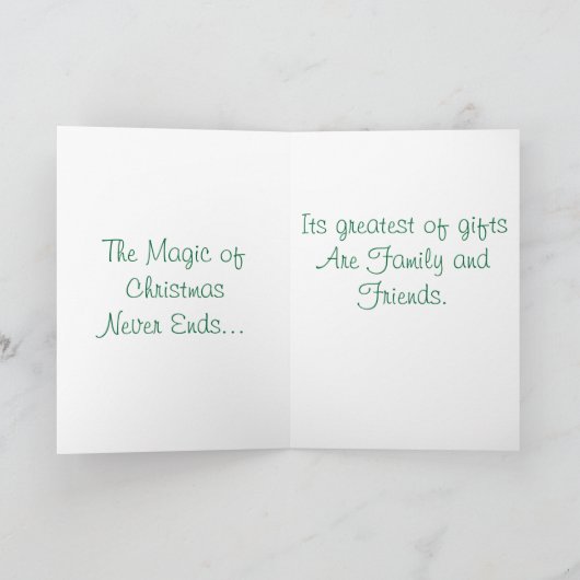 Wire Fox Terrier Kerstkaarten Feestdagen Kaart (Binnen)