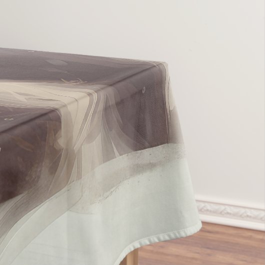 Wire Fox Terrier Kerstman Feestelijke Kerstmis Tafelkleed (Voorbeeld)