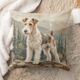 Wire Fox Terrier Kussen