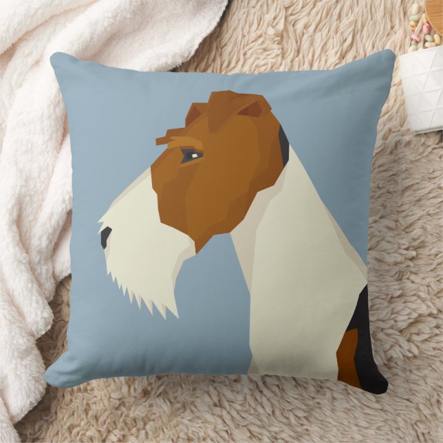 Wire Fox Terrier Kussen (Deken)