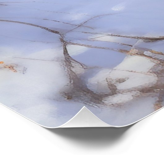 Wire Fox Terrier Laat het sneeuwen Kerstmis Perfect Poster (Hoek)