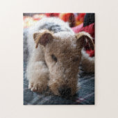 Wire Fox Terrier Legpuzzel (Verticaal)