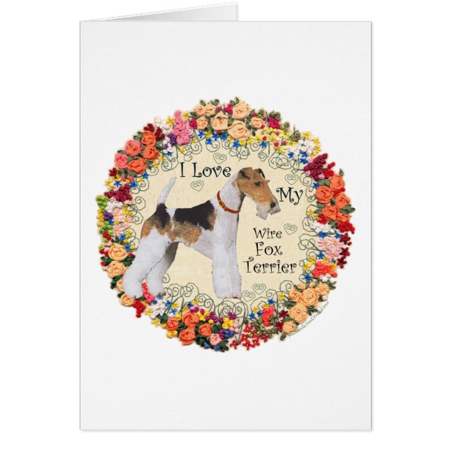 Wire Fox Terrier Love (Voorkant)