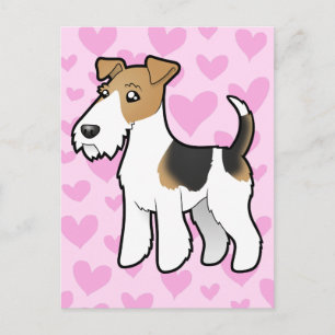 Wire Fox Terrier Love Briefkaart