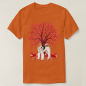 Wire Fox Terrier Lover Funny Wire Fox Terrier Vale T-shirt (Design voorkant)